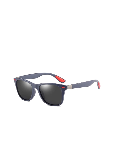 

AUGEN Unisex Black Lens & Blue Wayfarer Sunglasses with UV Protected Lens VI-SG-101