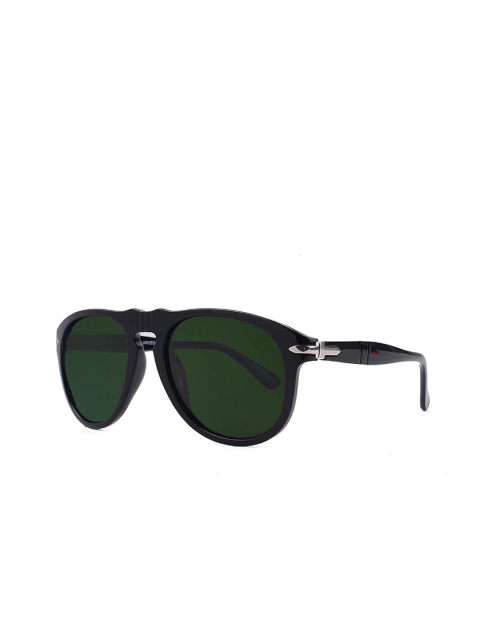 

AUGEN Men Green Lens & Black Sunglasses with Polarised and UV Lens VI-SG-110-Black2