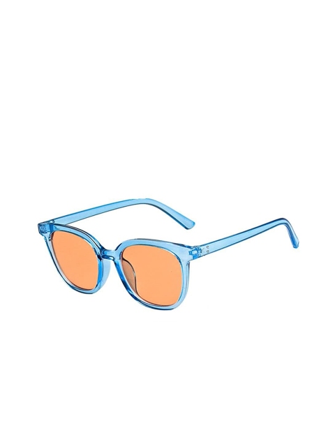 

AUGEN Orange Lens & Blue Square Sunglasses with UV Protected Lens VI-SG-135-Blue