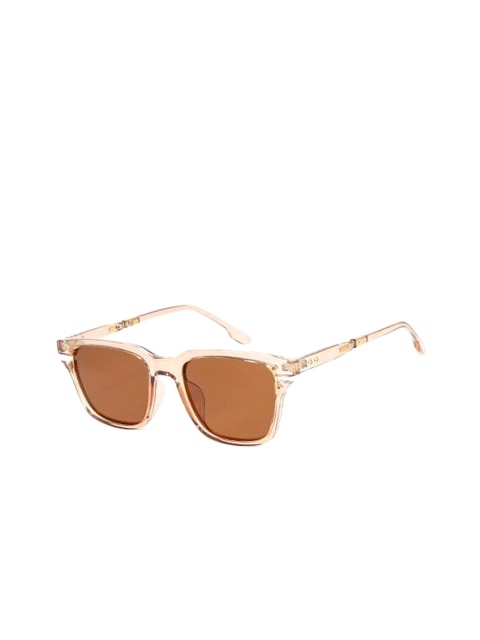 

AUGEN Unisex Brown Lens Square Sunglasses with Polarised Lens- VI-SG-9156-Brown2