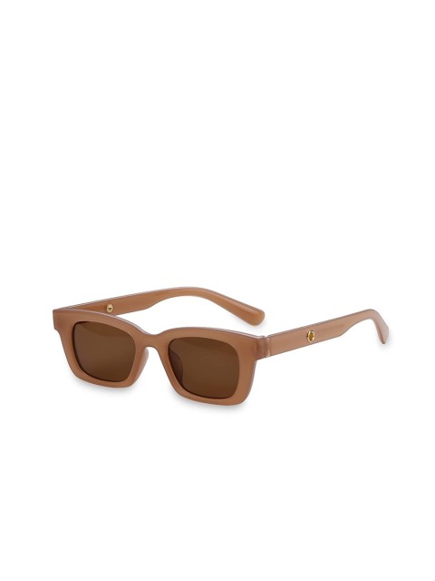 

AUGEN Brown Lens & Rectangle Sunglasses with UV Protected Lens-VI-SG-125