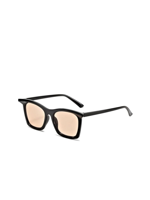 

AUGEN Brown Lens & Black Square Sunglasses with UV Protected Lens- VI-SG-137
