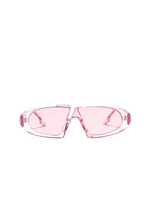 

AUGEN Unisex Pink Lens & Pink Other Sunglasses with UV Protected Lens- VI-SG-100-Pink