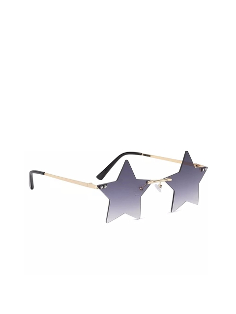 

AUGEN Grey Lens & Gold-Toned Sunglasses with UV Protected Lens