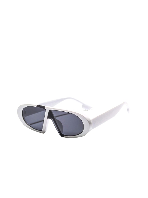 

AUGEN Grey Lens & White Sunglasses with UV Protected Lens VI-SG-100-White-Grey