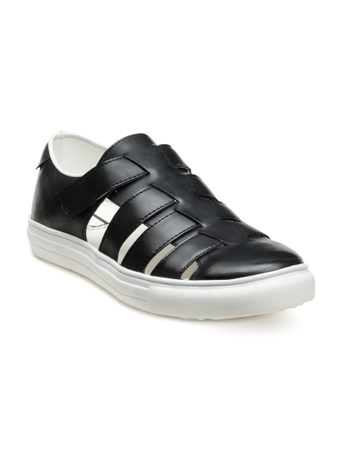 

Franco Leone Men Black Closed Sandals
