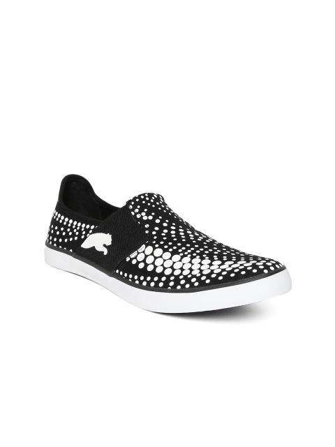 

Puma Women Black & White NU Ballet DP Printed Slip-On Sneakers