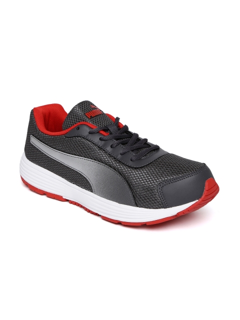 

Puma Men Grey Aeden Running Shoes, Navy blue