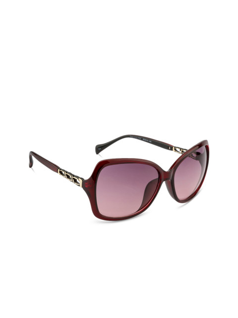 

Ted Smith Women Cateye Sunglasses TSS-1010S_C3, Purple