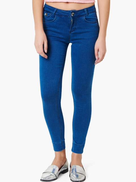 

Xpose Women Blue Comfort Slim Fit Clean Look Stretchable Jeans