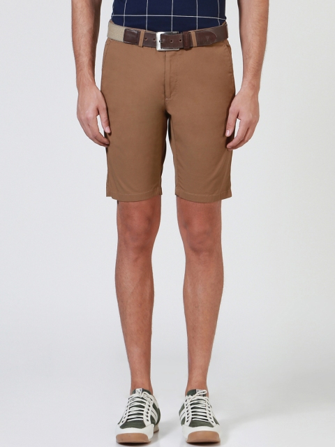

Solly Sport by Allen Solly Men Brown Solid Shorts
