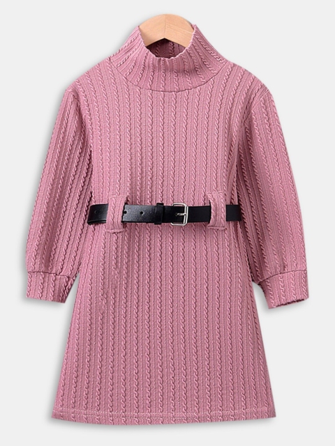 

Hopscotch Girls Pink Striped Dress