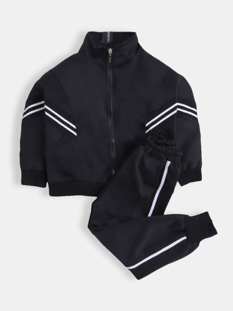 

Hopscotch Boys Black & White Striped Top with Trousers