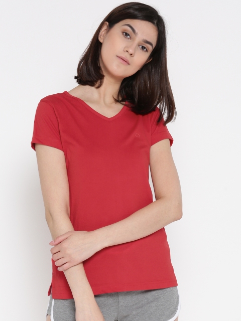 

Sweet Dreams Women Red Lounge T-shirt F-LLT-017A