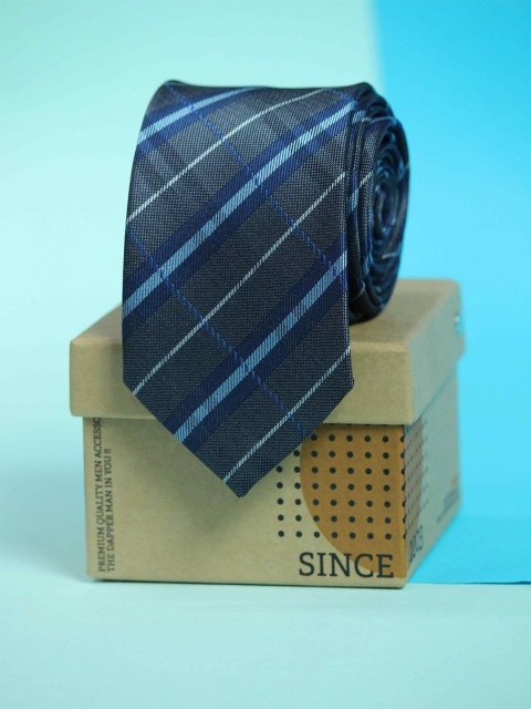 

Tossido Men Blue Striped Broad Tie