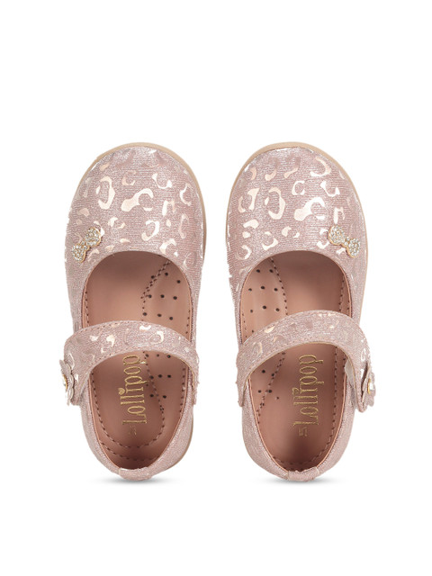 

Lil Lollipop Girls Pink Printed Ballerinas Flats