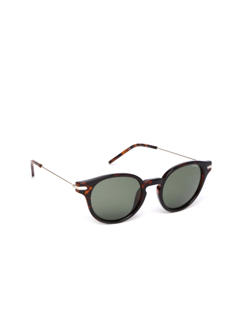 

Polaroid Men Round Sunglasses PLD 1026/S NHO 48RC, Green