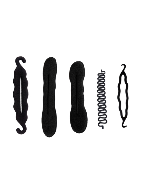 

CHRONEX Women Pack of 5 Black Hair Accessory Set