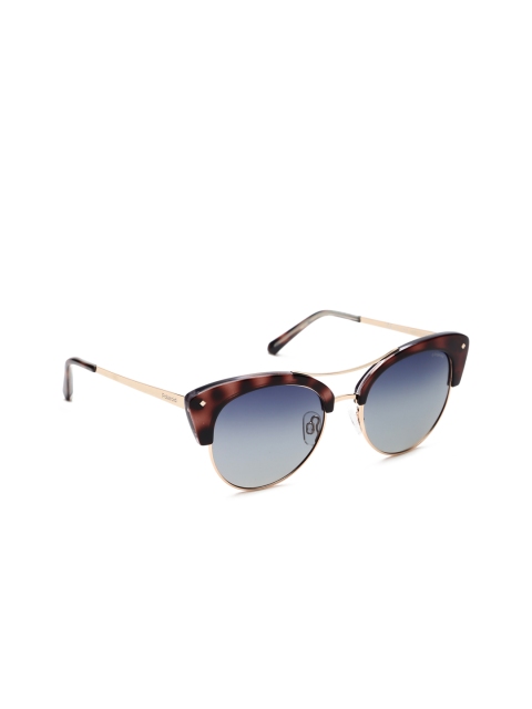 

Polaroid Women Browline Sunglasses 4045/S, Blue