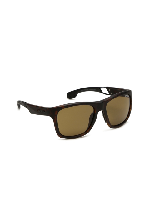 

Carrera Unisex Rectangle Sunglasses 4007/S N9P 55SP, Brown