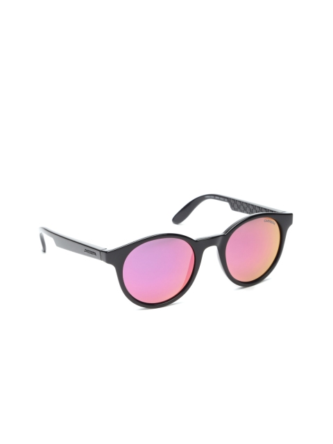 

Carrera Women Mirrored Round Sunglasses 5029/S D28 49VQ, Pink