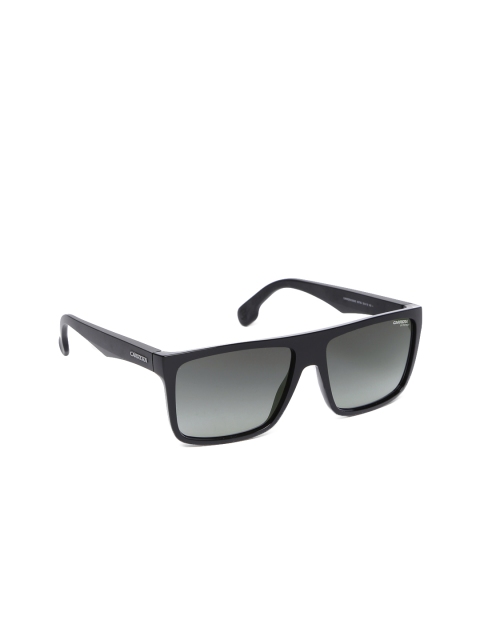 

Carrera Unisex Rectangle Sunglasses 5039/S 807 589O, Black