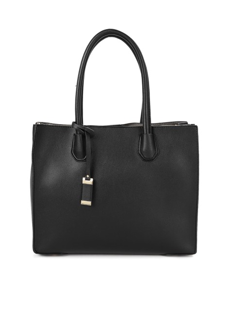 

ether Black Solid Shoulder Bag