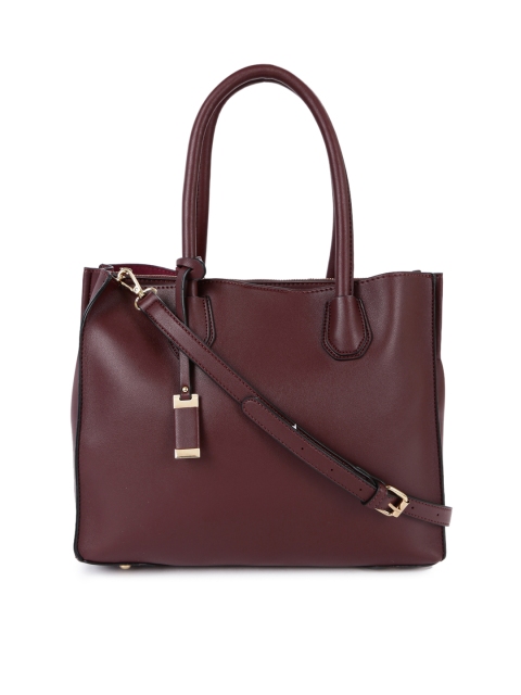

ether Burgundy Solid Shoulder Bag