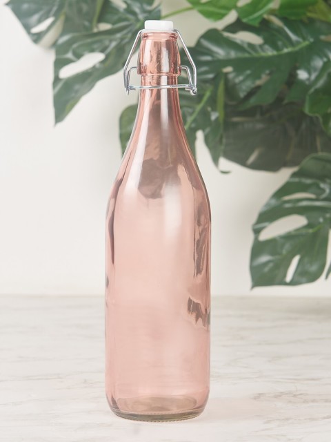 

HomeTown Pink Glass Tinted Bottle-1 l