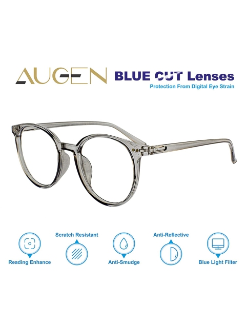 

AUGEN Unisex Grey Full Rim Cateye Frames