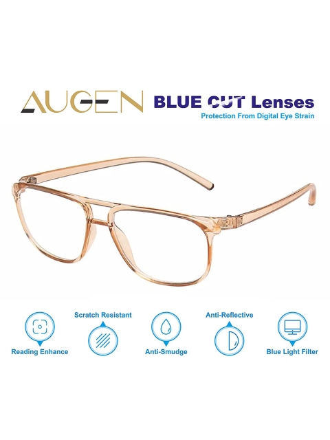 

AUGEN Unisex Brown Full Rim Square Frames VI-BC-110