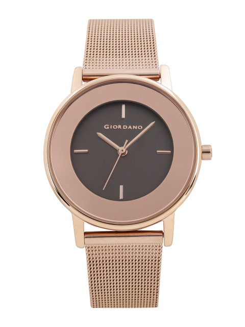 

GIORDANO Women Black Analogue Watch A2052-33