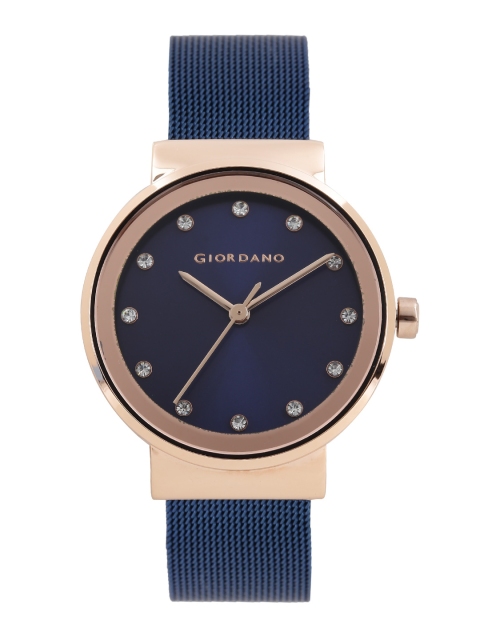 

GIORDANO Women Blue Analogue Watch A2047