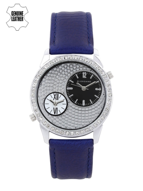 

GIORDANO Women Silver-Toned Analogue Watch 60070-01-44