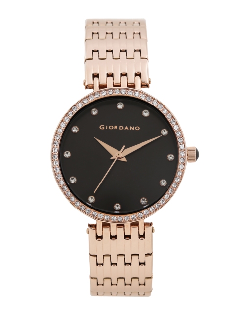 

GIORDANO Women Black Analogue Watch A2045-11