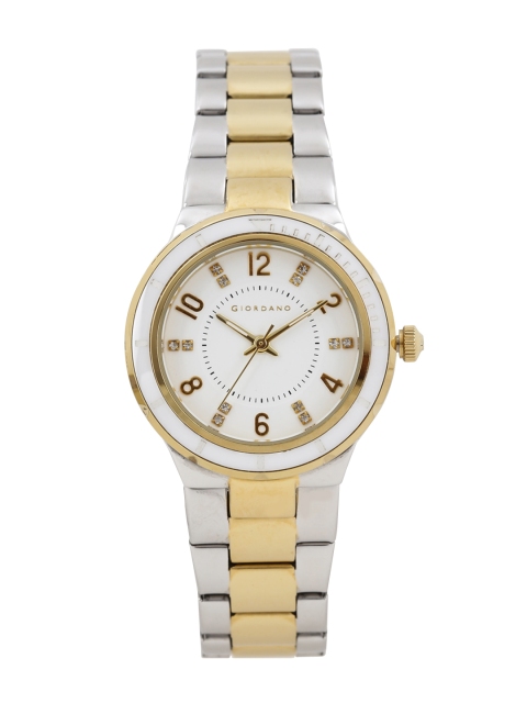 

GIORDANO Women White Analogue Watch 2714-44