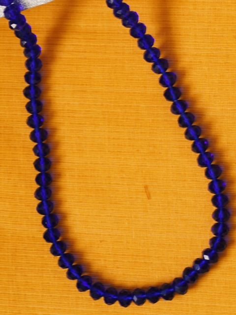 

Unnati Silks Women Blue Crystal Necklace