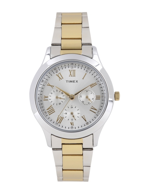 

Timex Women Silver-Toned Multi-Function Analogue Watch TW000Q808
