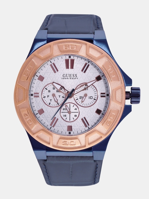 

GUESS Men Off-White Analogue Watch W0674G7