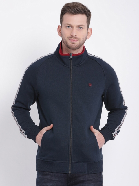 

t-base Men Navy Blue Sweatshirt