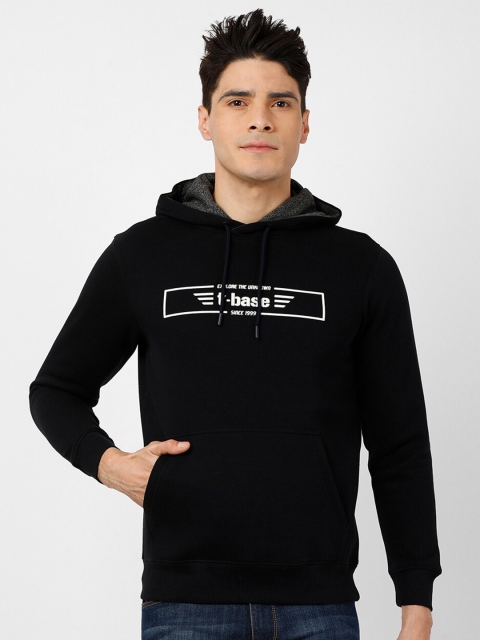 

t-base Men Black Cotton Sweatshirt