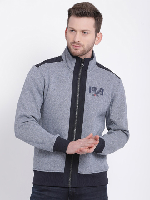 

t-base Men Navy Blue Sweatshirt