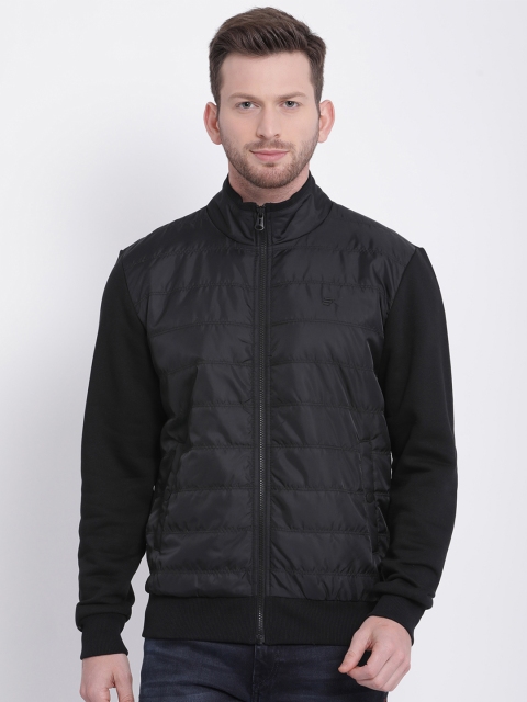 

t-base Men Black Printed Sweatshirt