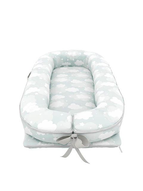 

Fancy Fluff Grey Printed Baby Bed Sets