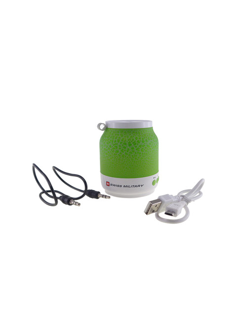 

SWISS MILITARY 5-IN-1 Wireless Bluetooth Speaker, Green