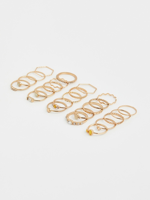 

H&M Women 24-Pack Rings, Gold