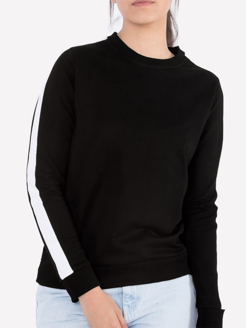 

Bewakoof Women Black Sweatshirt