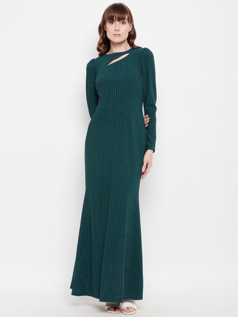 

Madame Green Self Design Maxi Dress