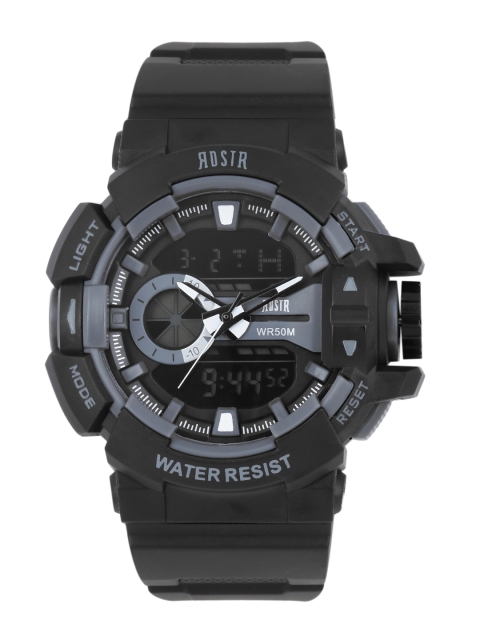 

Roadster Unisex Black Analogue & Digital Watch MFB-PN-OS-AD1505