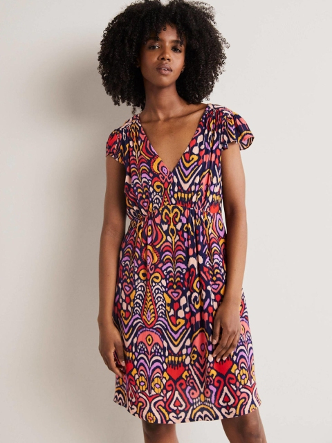 

La Aimee Multicoloured Floral Dress, Multi